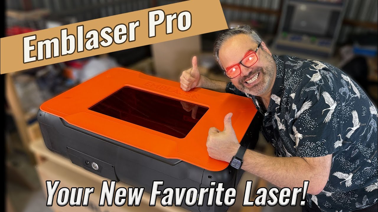Unboxing & How to Set Up the Emblaser Pro Laser Cutter
