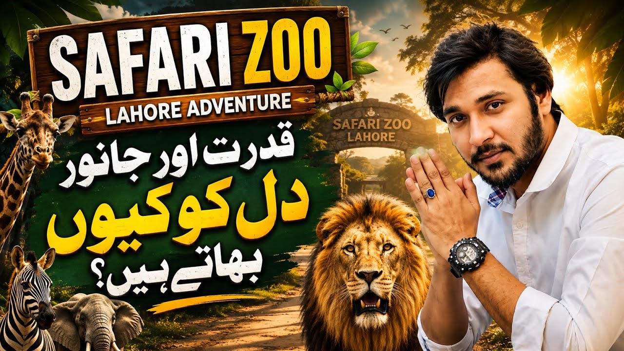 Safari Zoo Lahore Adventure 🦁