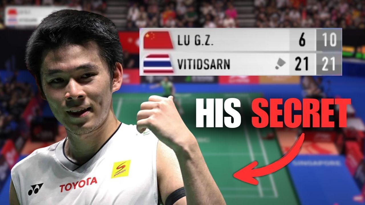 The Badminton Skills That Made Kunlavut Vitidsarn World Number One