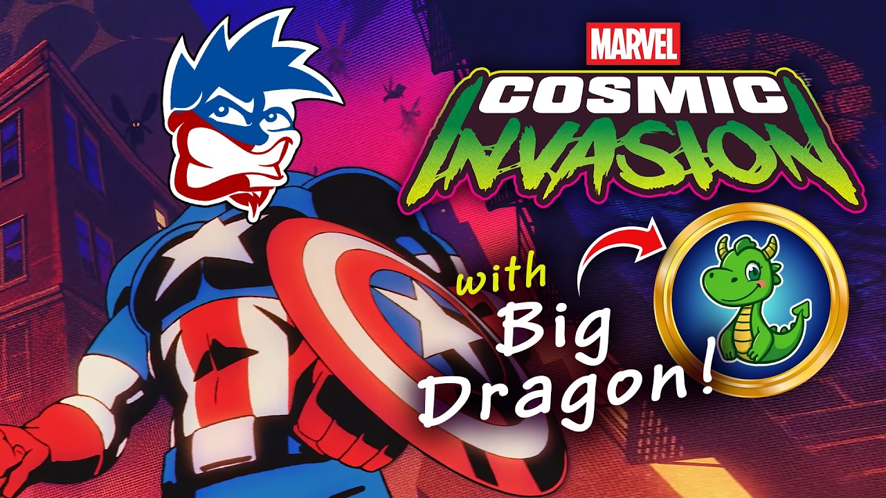 My Lil Guy LOVES 'MARVEL COSMIC INVASION'! 🤩 [Warning: CUTE GAMEPLAY!]