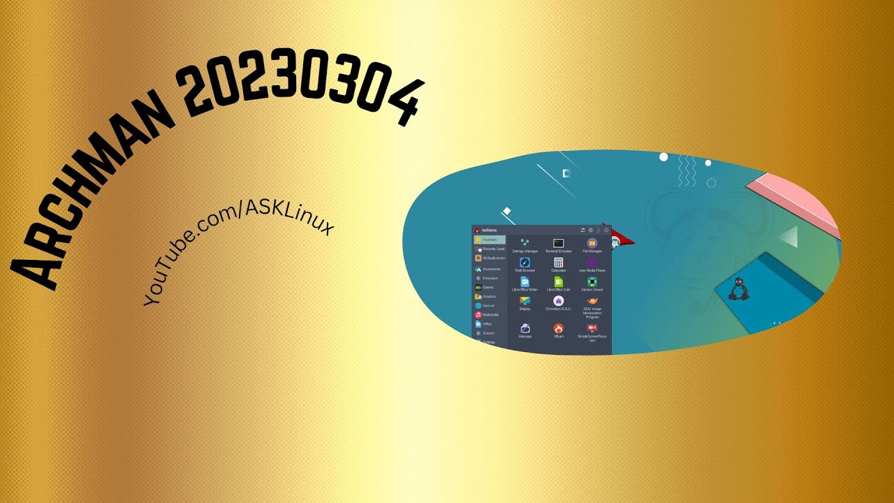 Archman Xfce 20230304 | First Impressions & Installation