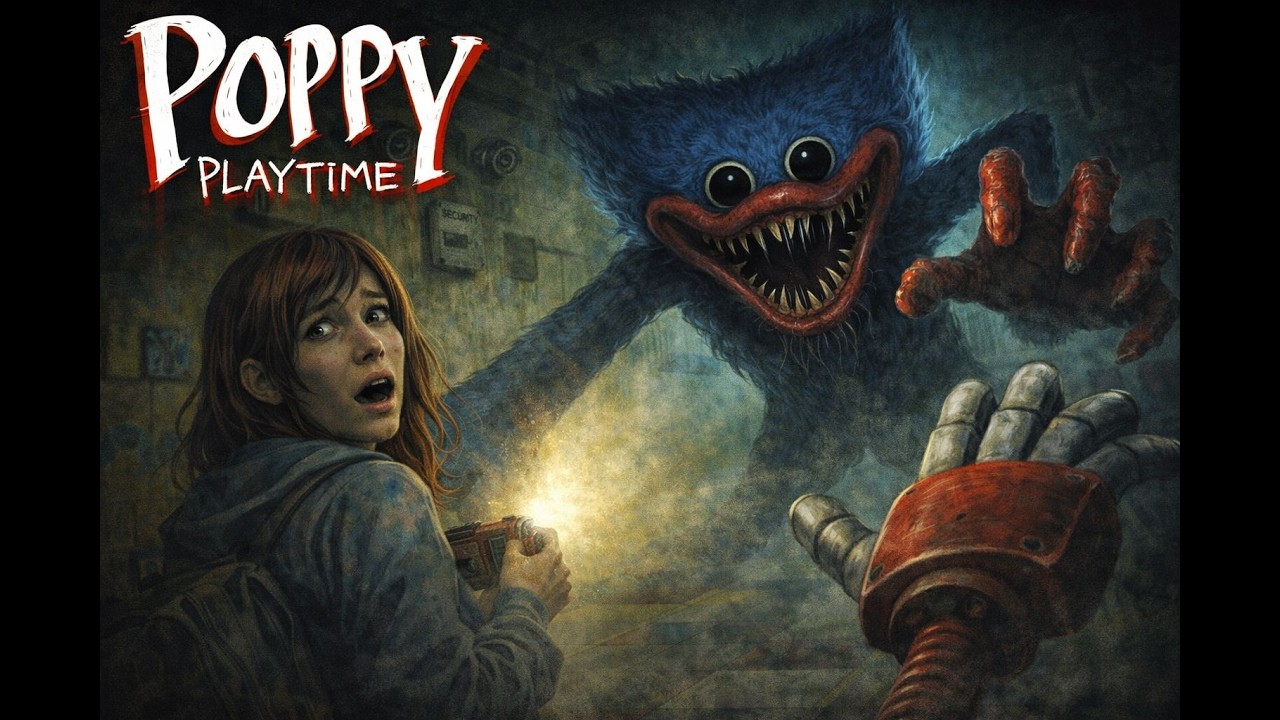 Poppy Playtime, Chapter 1 - I have never been so scared!