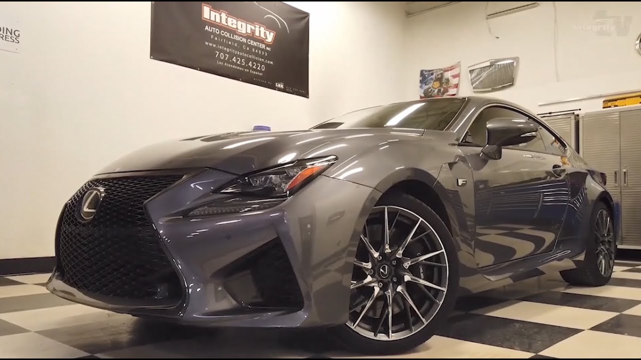 [Repair Process] Before and After of a 2015 Lexus RC F