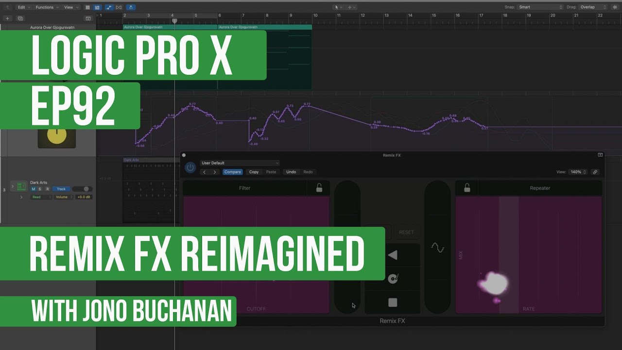 LOGIC PRO X — переосмысленный ремикс эффектов