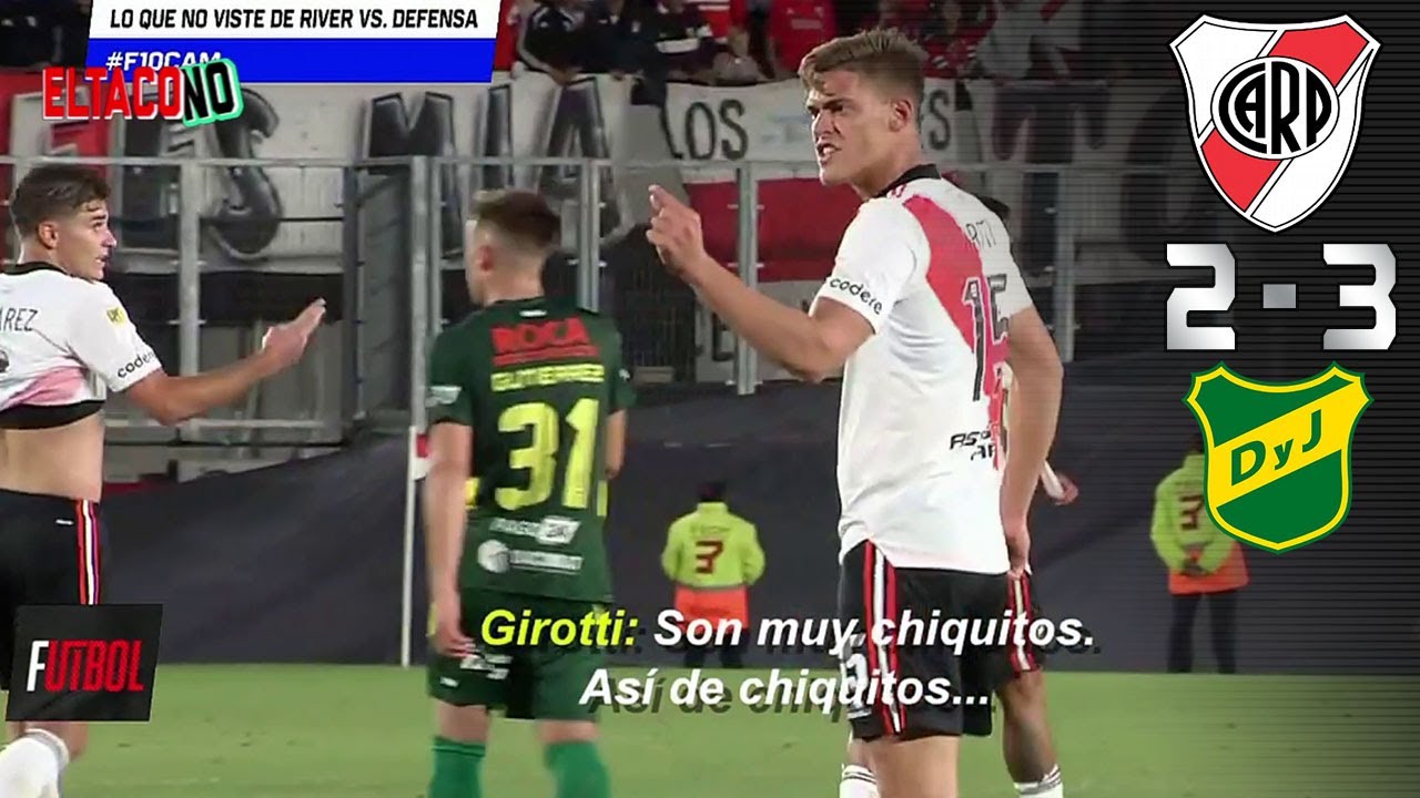 RIVER 2-3 DEFENSA [Lo que no viste]