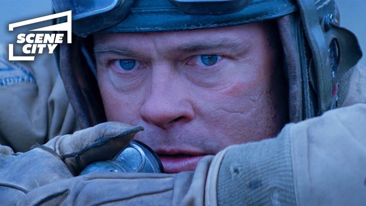 Herz aus Stahl: Sherman Panzer vs. Tiger Panzer (BRAD PITT HD CLIP)