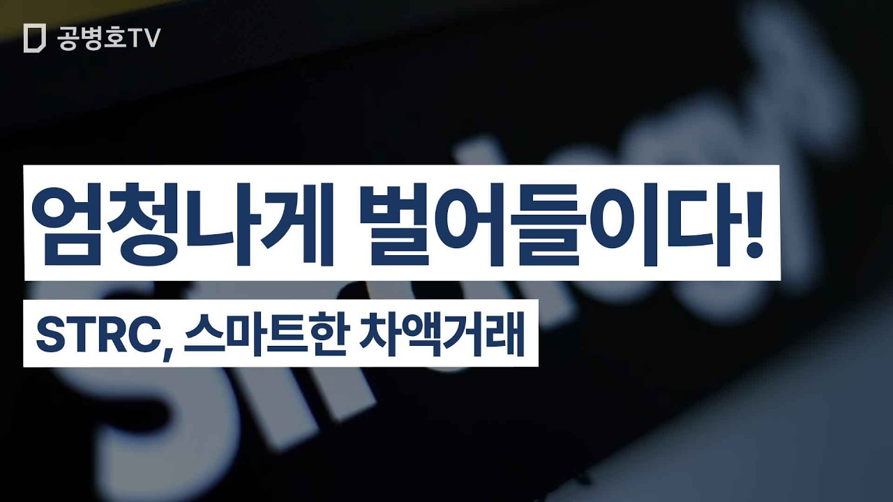 엄청나게 벌어들이다! / STRC, 스마트한 차액거래 [공병호TV]