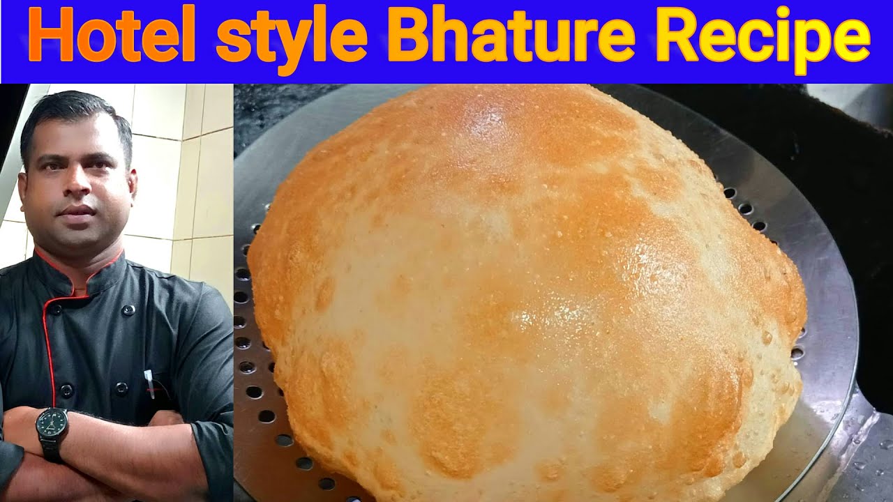 Hotel style Bhature Recipe | Crispy and soft bhature recipe | How to make bhatura at home