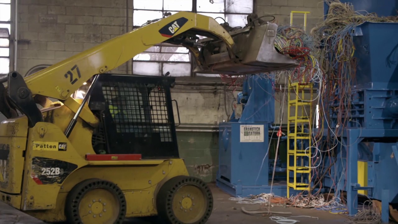 La 2e vie des objets&nbsp;: le recyclage des c&acirc;bles.