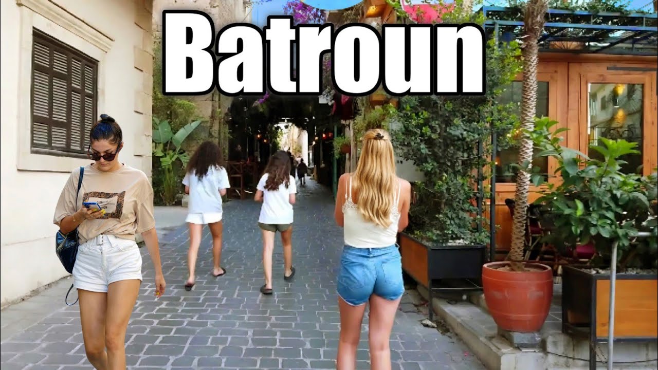 BATROUN Most Visited Town In Lebanon 2024 - Batroun Walking Tour