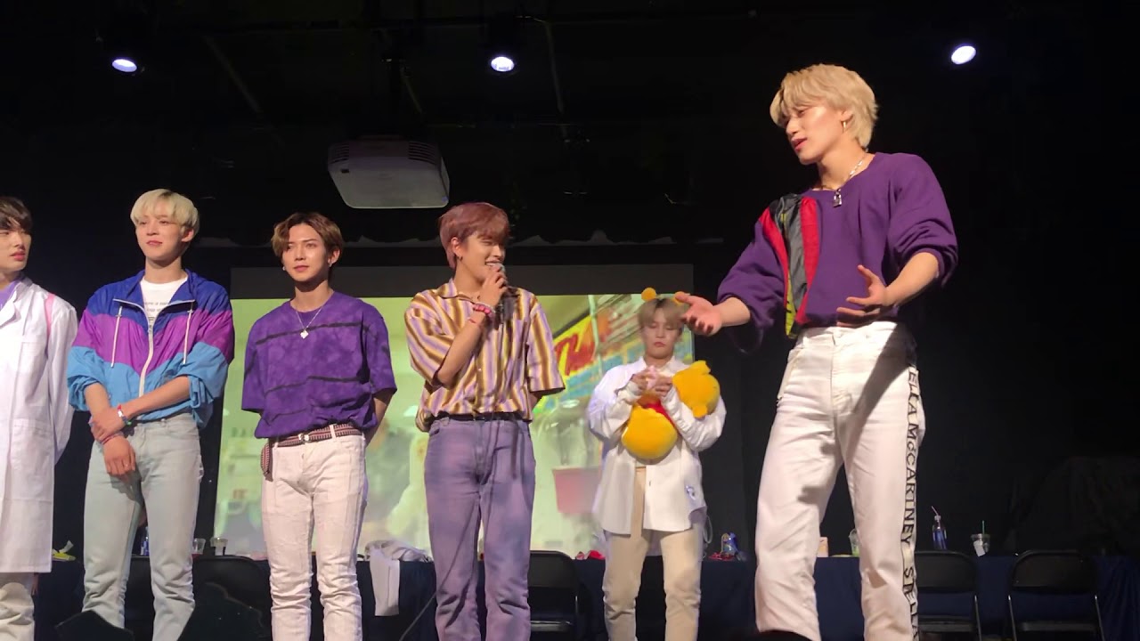 [FANCAM] ATEEZ SPECIAL TALK @LA FANSIGN