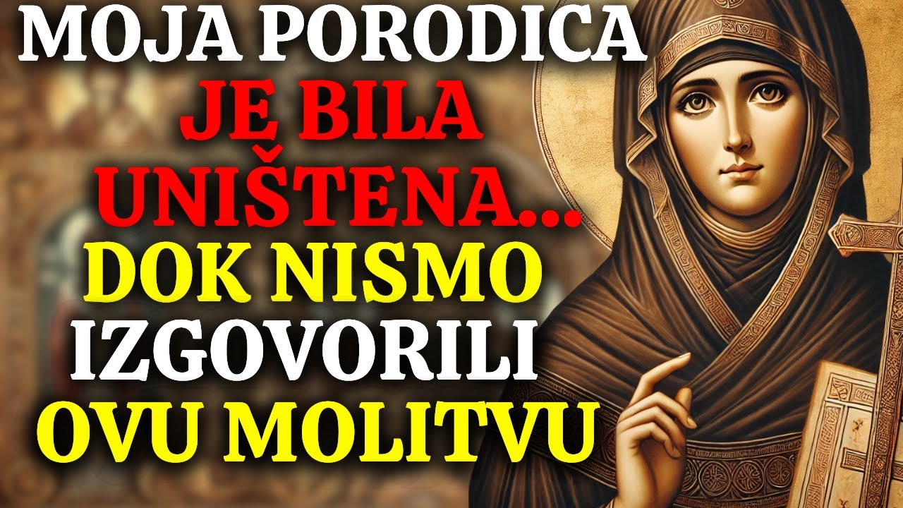 MOĆNA MOLITVA SVETOJ PARASKEVI KOJA BRZO MENJA ŽIVOT TVOJE PORODICE!