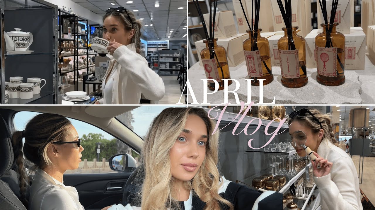 Апрельский влог.Обустраивание дома.Жизнь в Испании.Пилатес.Шопинг Zara.Zara home.