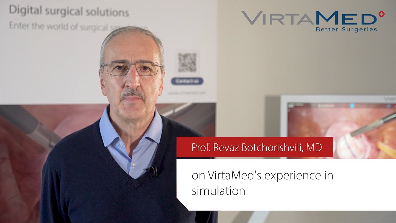 Prof. Botchorishvili, Director of CICE, on VirtaMed's experience in simulation