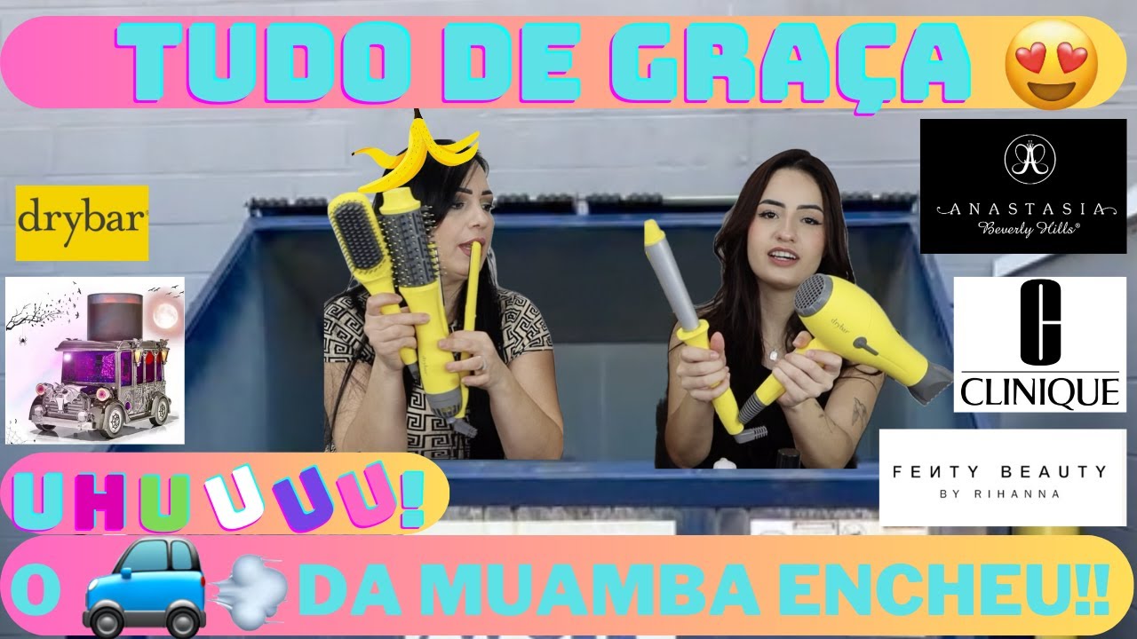 SUPER ACHADOS NOS DUMPSTERS DAS LOJAS!  🤩CARREGAMENTO DE SUCESSO!