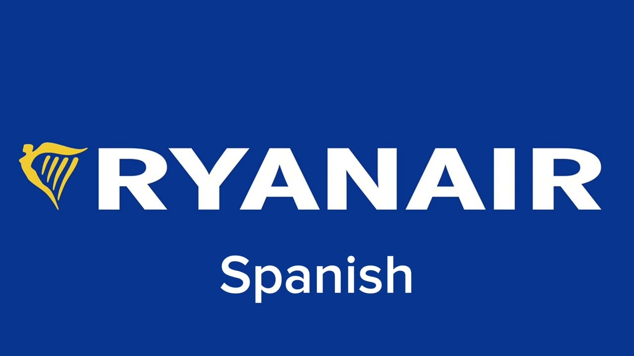 RYANAIR SAFETY DEMO SPANISH 🇪🇸