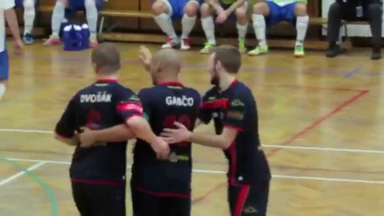 13.2.2015 - SK Olympik Mělník - FK SAT-AN Kladno 6:4 [HD]