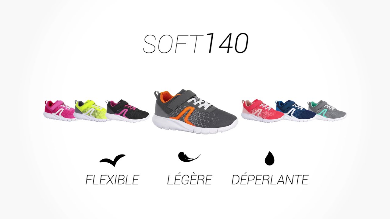 Chaussure de marche sportive SOFT 140 junior - Newfeel