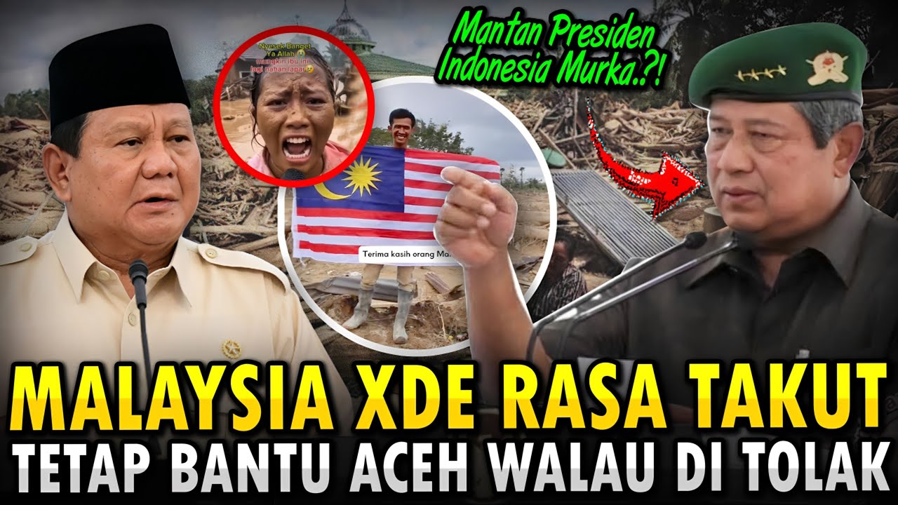 PADAN MUKA‼️ Mantan Presiden INDONESIA Sekolahkan PRABOWO⁈ Bertuah Sebab Ada MALAYSIA Bantu