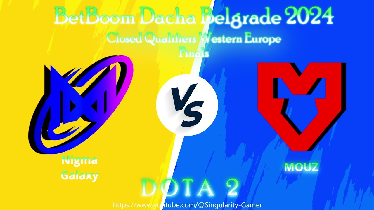 BetBoom Dacha Belgrade Dota 2 Live [Nigma Galaxy VS mouz] [Game 4 - Bo5 | WEU - Finals]