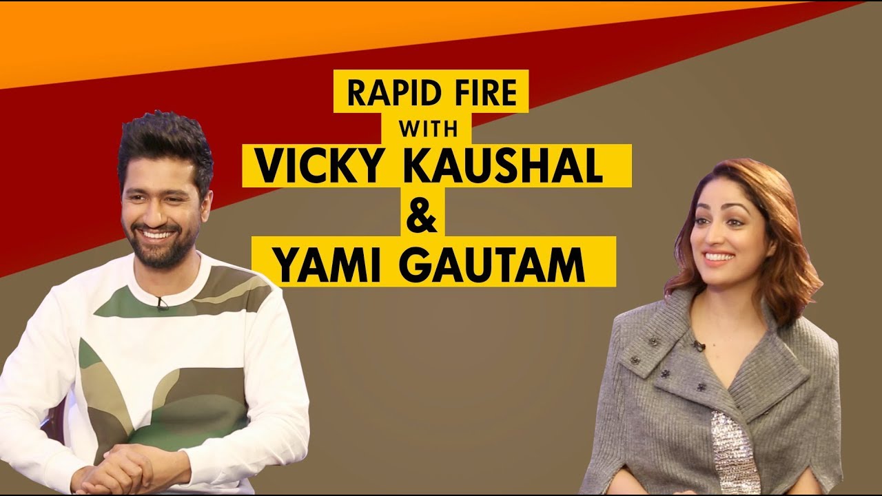 Vicky Kaushal Reveals Some Secrets In This Rapid Fire