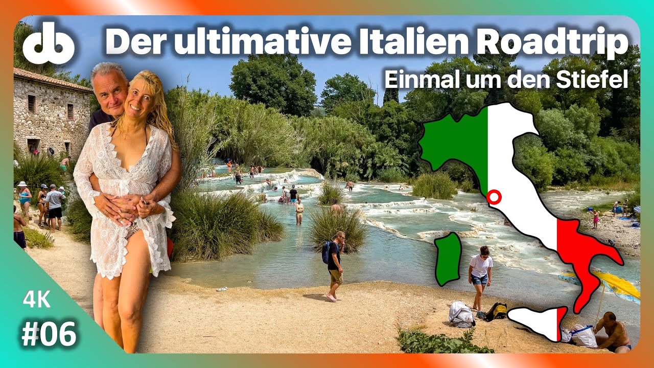 Hei&szlig;e Quellen in der Toskana (Italien)