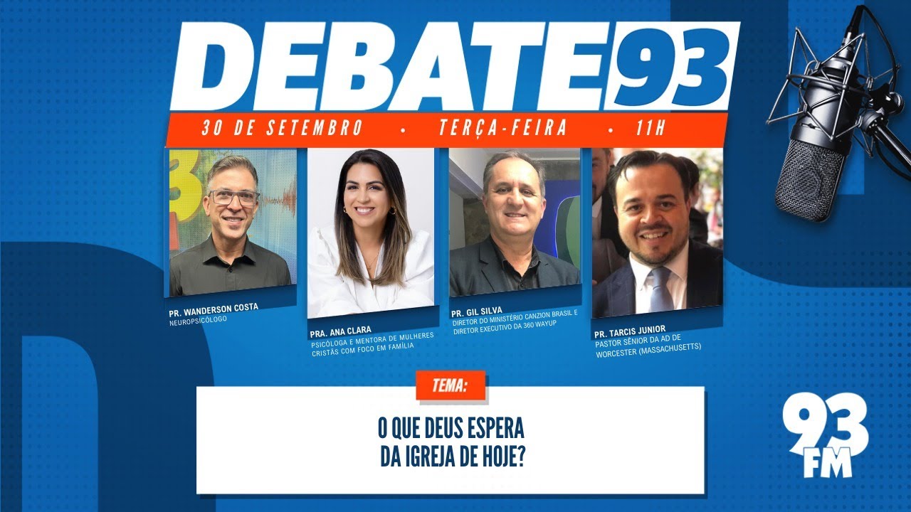 Papel da Igreja - Qual o nosso papel como igreja neste tempo? - Debate 93 - 30/09/2025