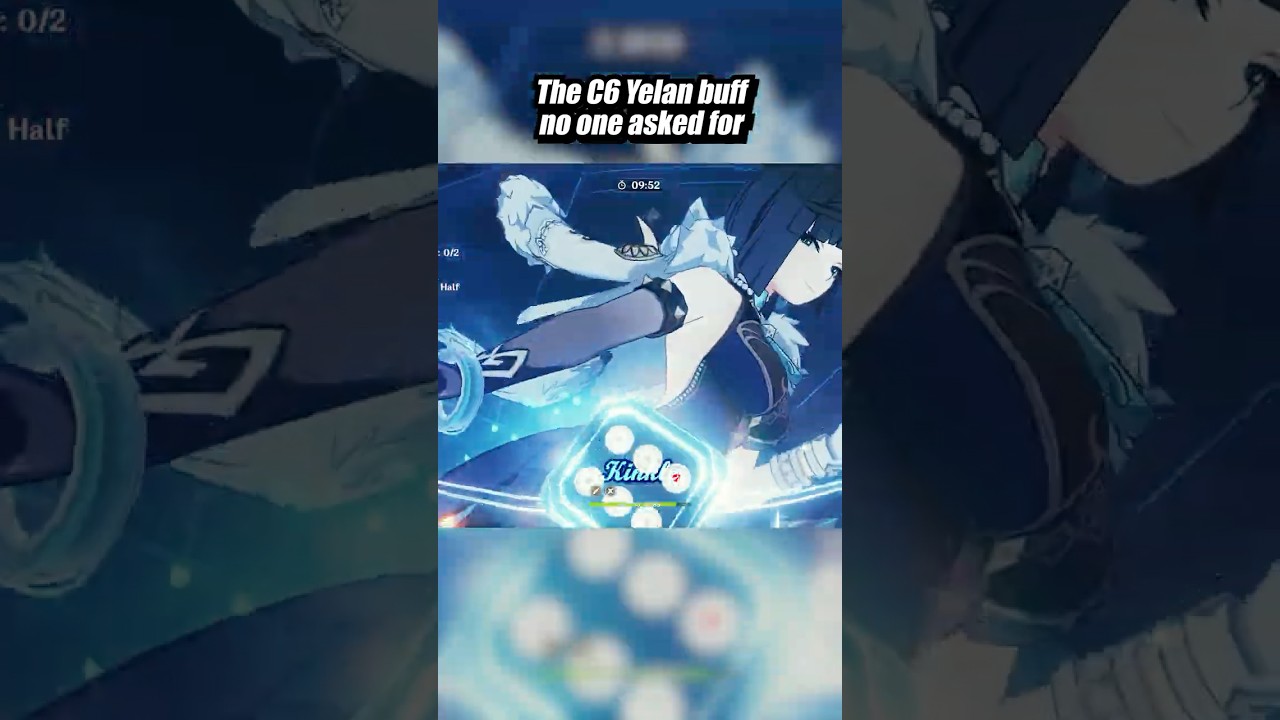 THE C6 YELAN BUFF NO ONE ASKED FOR #yelan #xilonen #genshinimpact #hoyocreators