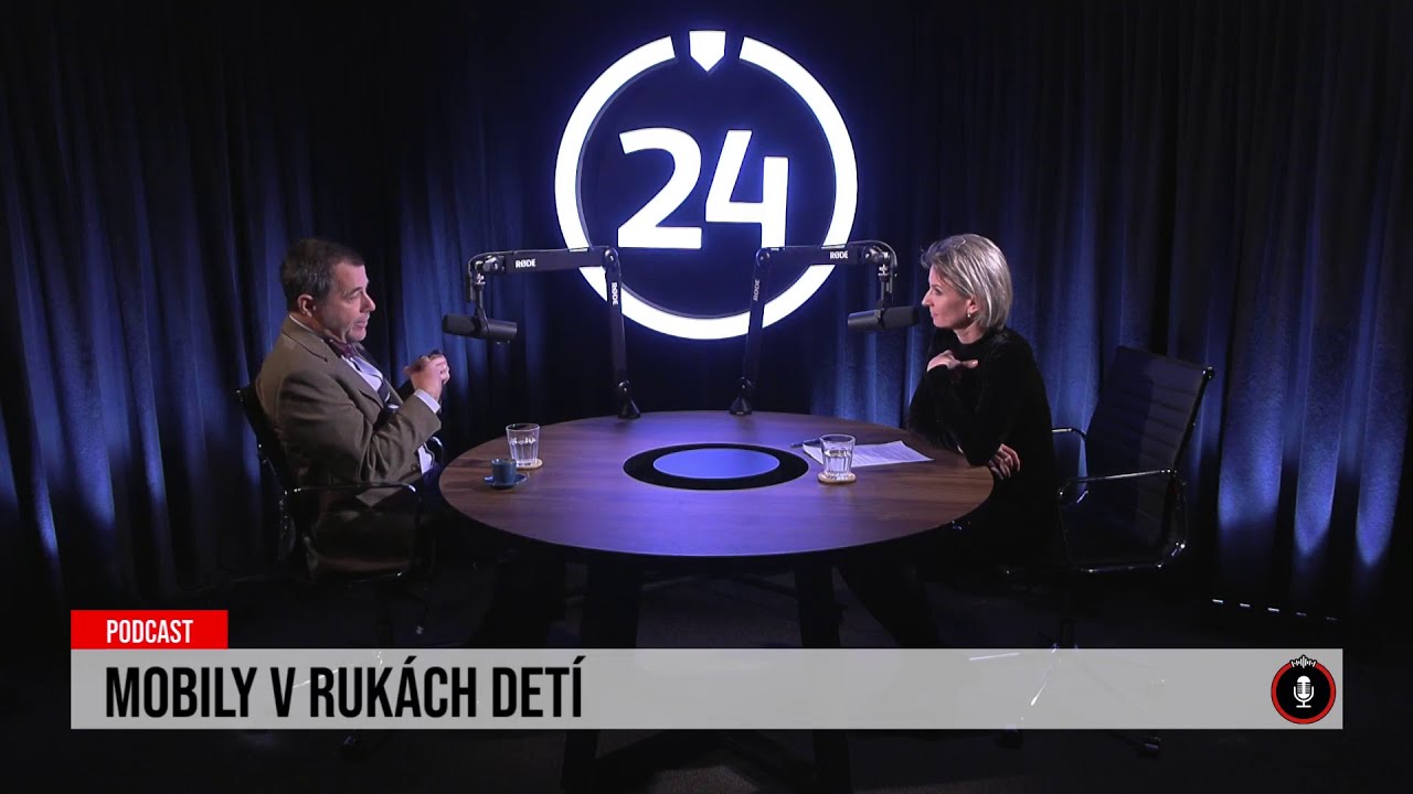 24 podcast: Mobily v rukách detí