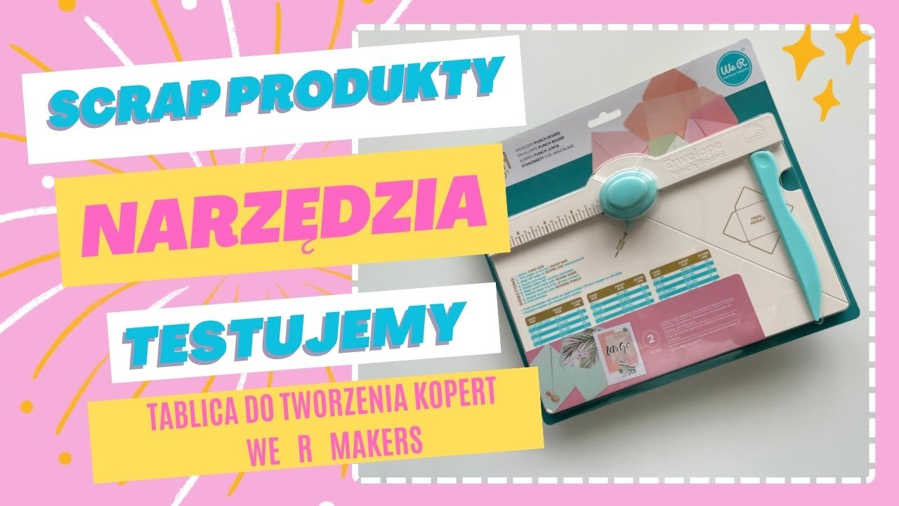 Scrapbooking Produkty | tablica do kopert | We r R Makers | testujemy |