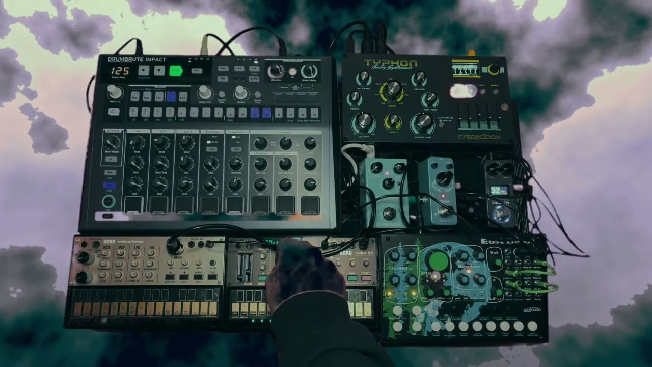 Jamuary 16 // Thumping synth mayhem with direct modulation
