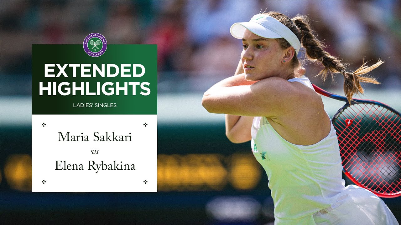 Utterly Ruthless | Maria Sakkari vs Elena Rybakina | Extended Highlights | Wimbledon 2025