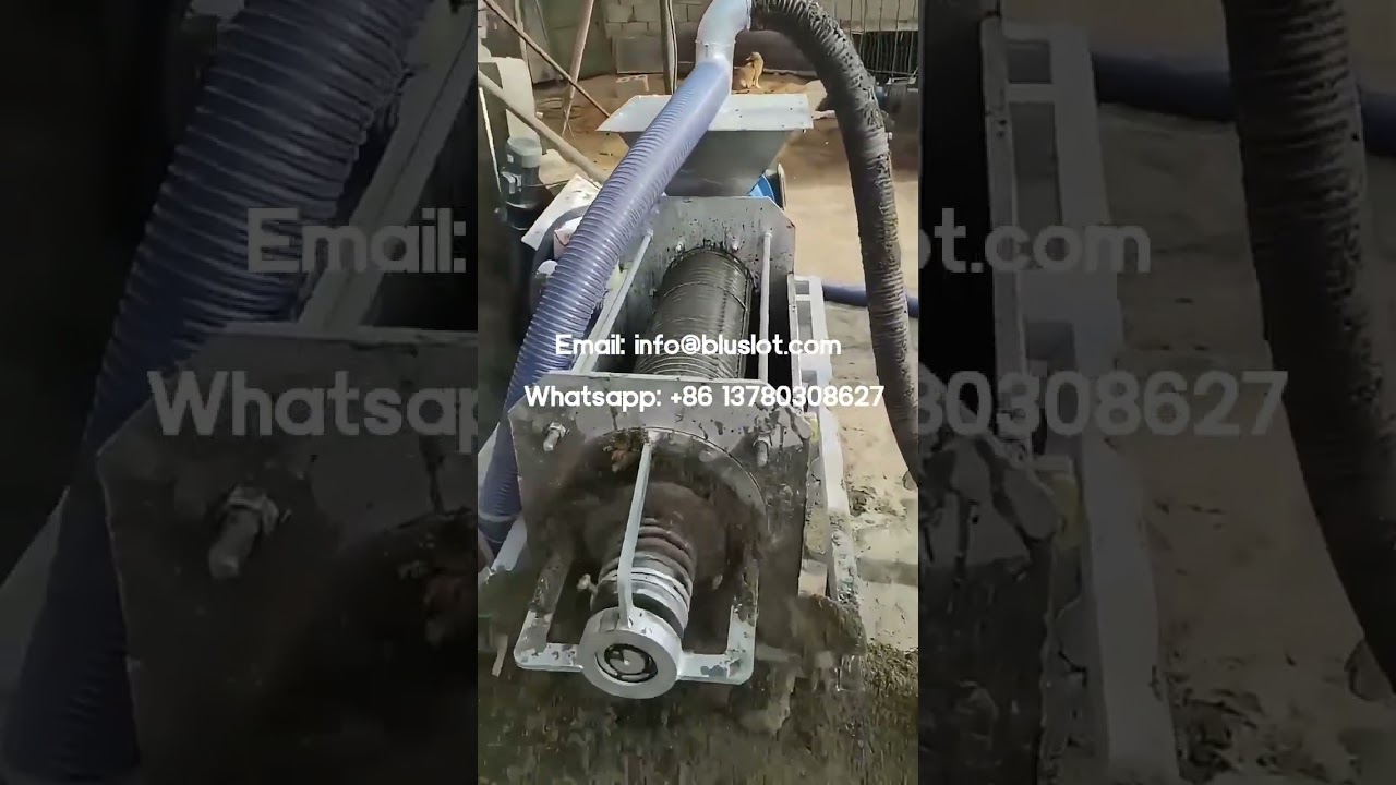 Portable Pig Farm Manure Dewatering System&zwnj; - Pig Manure Waste Separator For Large-Scale Farms