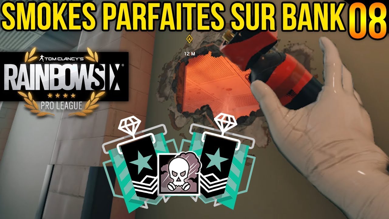 SMOKES PARFAITES SUR BANQUE (ASTUCES PRO LEAGUE R6)