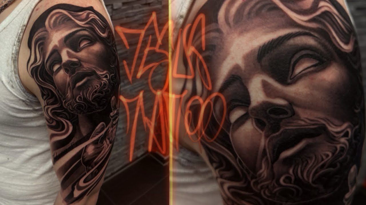 How to do Black and Gray Realism - Tattoo Livestream - Real Time - Part 2