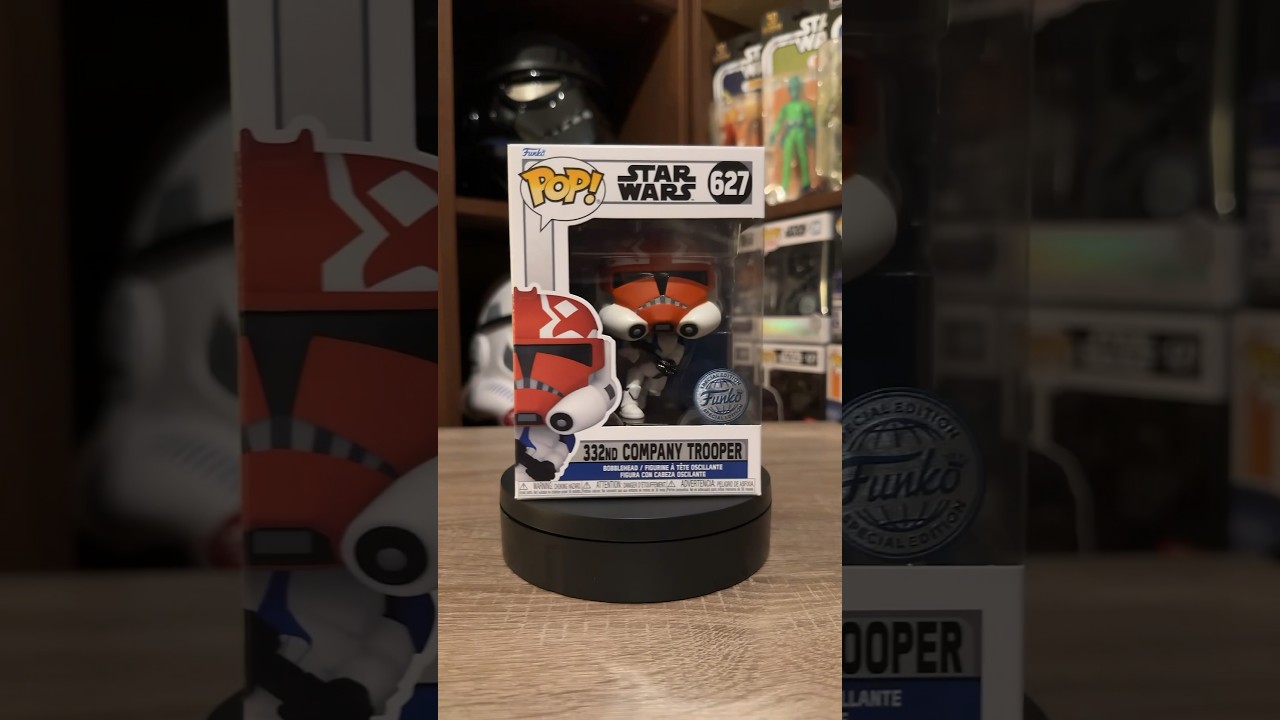 A look at funko star wars the clone wars 332nd company trooper 🔥 #starwars #funkopop