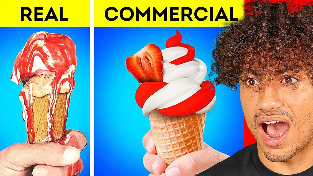 Real Vs Fake Commercials..