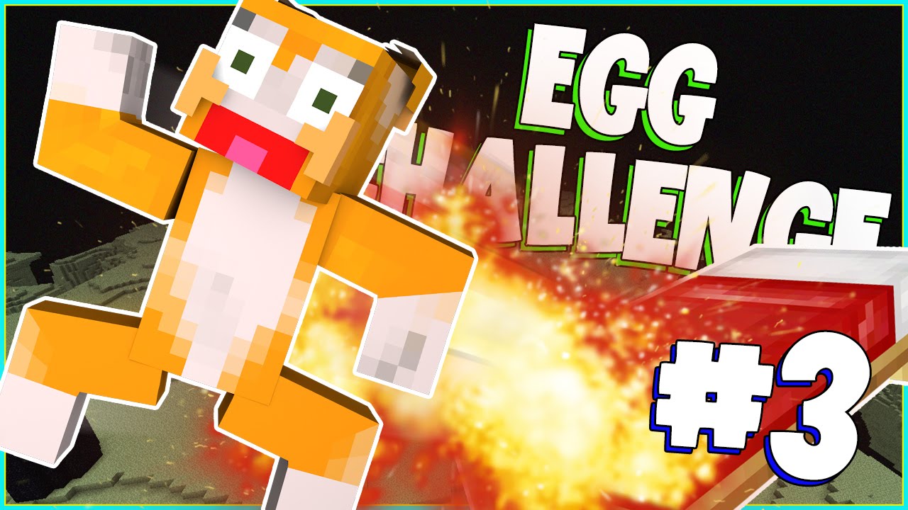 Minecraft Xbox - Egg Challenge - BLOWING STAMPY UP! [3]