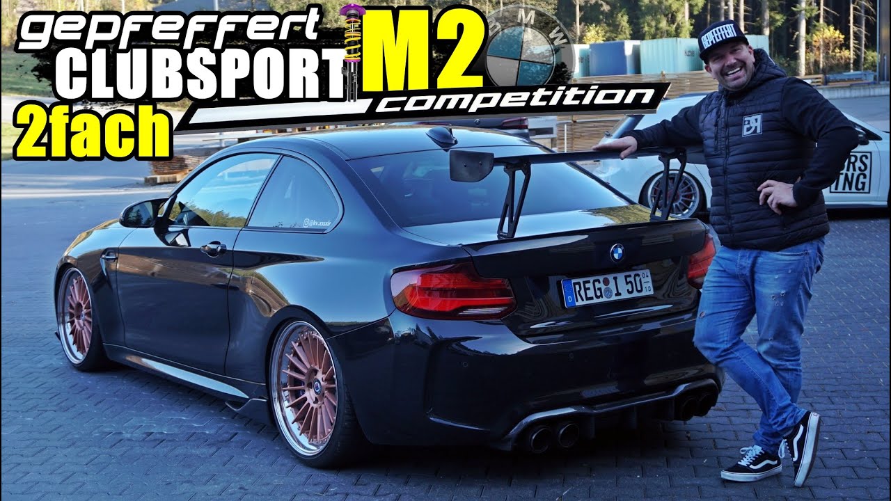 BMW M2 Competition mit gepfeffert Clubsport2fach und 20