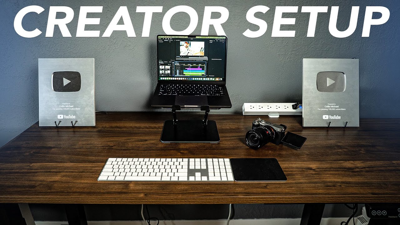 Content Creator Desk Setup Tour (2025)