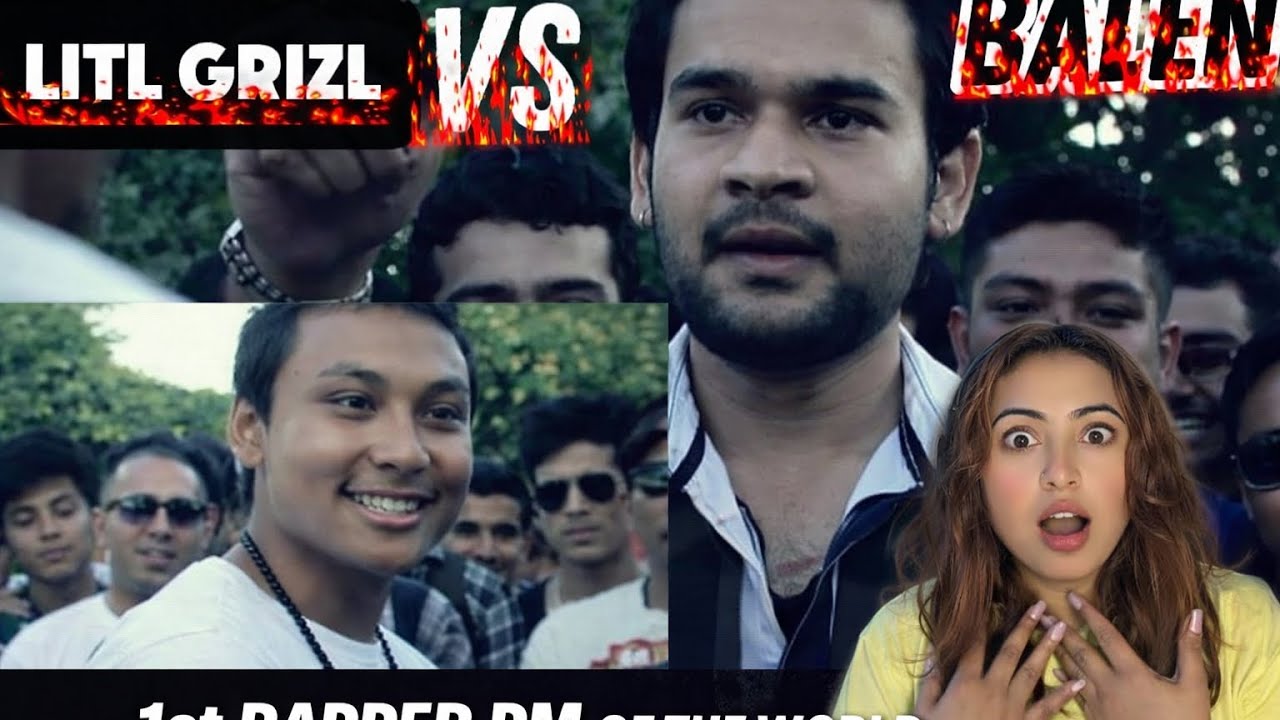 Reacting on @SongsNepal   Balen Vs Litl Grizl - Raw Barz (RAP BATTLE)#nepalireaction #rapbattle