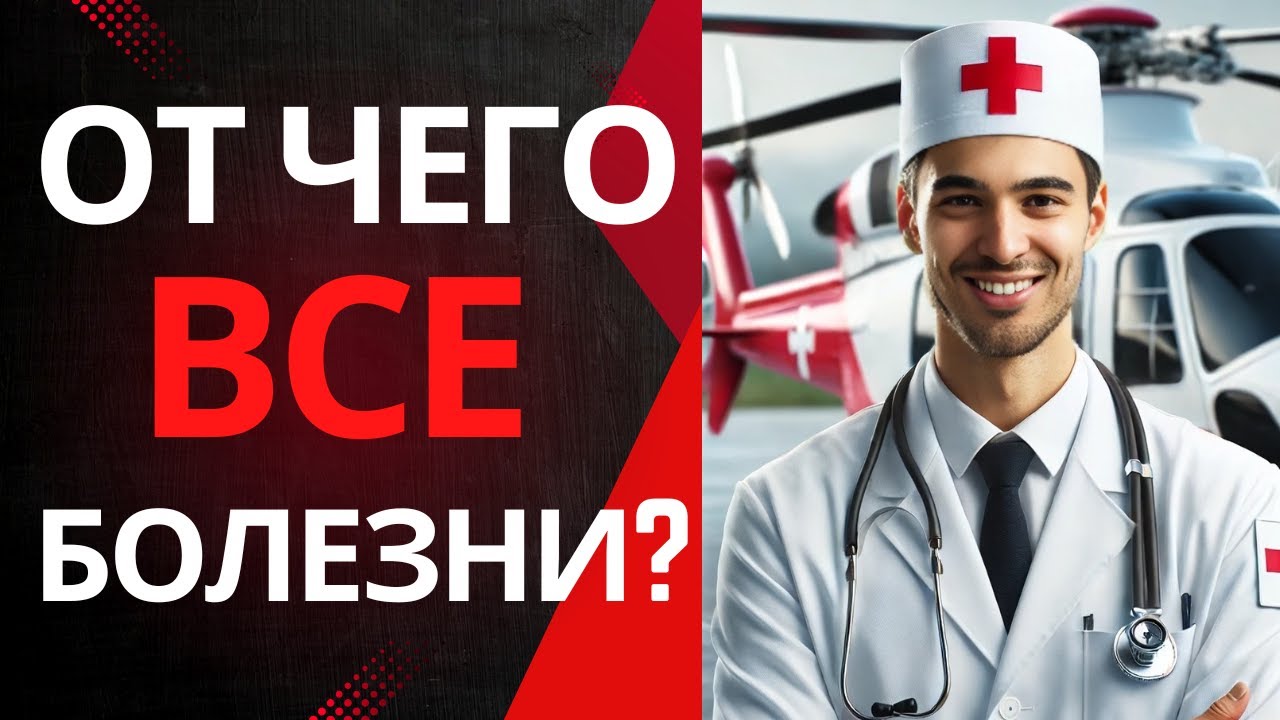 От чего все болезни? Как влияет на нас ожирение, современная еда, сидячий образ, курение, алкоголь.