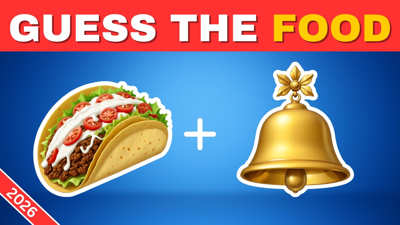 Guess the FOOD by Emoji 🤔🥤🍕 FOOD & DRINK Edition | Quiz Owl