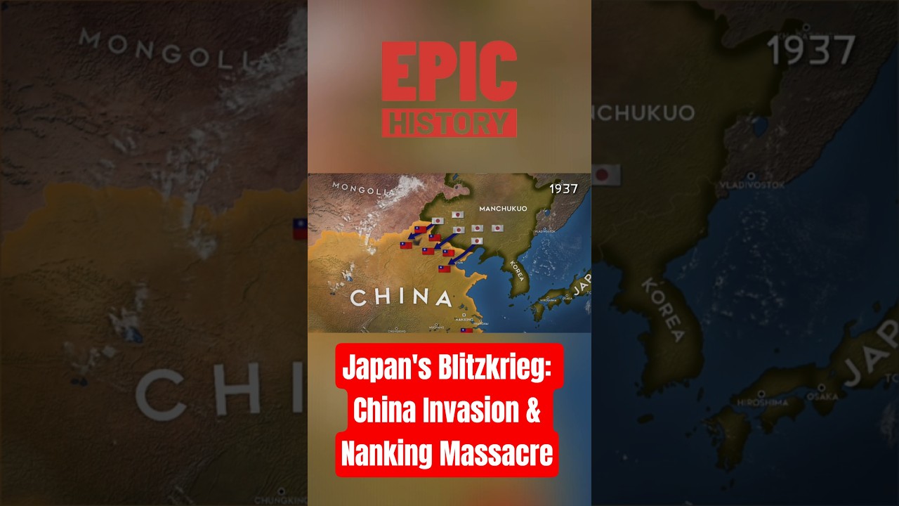Japan's Blitzkrieg: China Invasion & Nanking Massacre