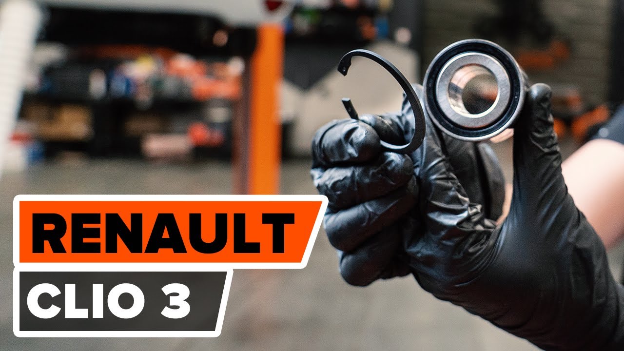 Comment remplacer un roulement de roue arrière sur RENAULT CLIO 3 [TUTORIEL AUTODOC]