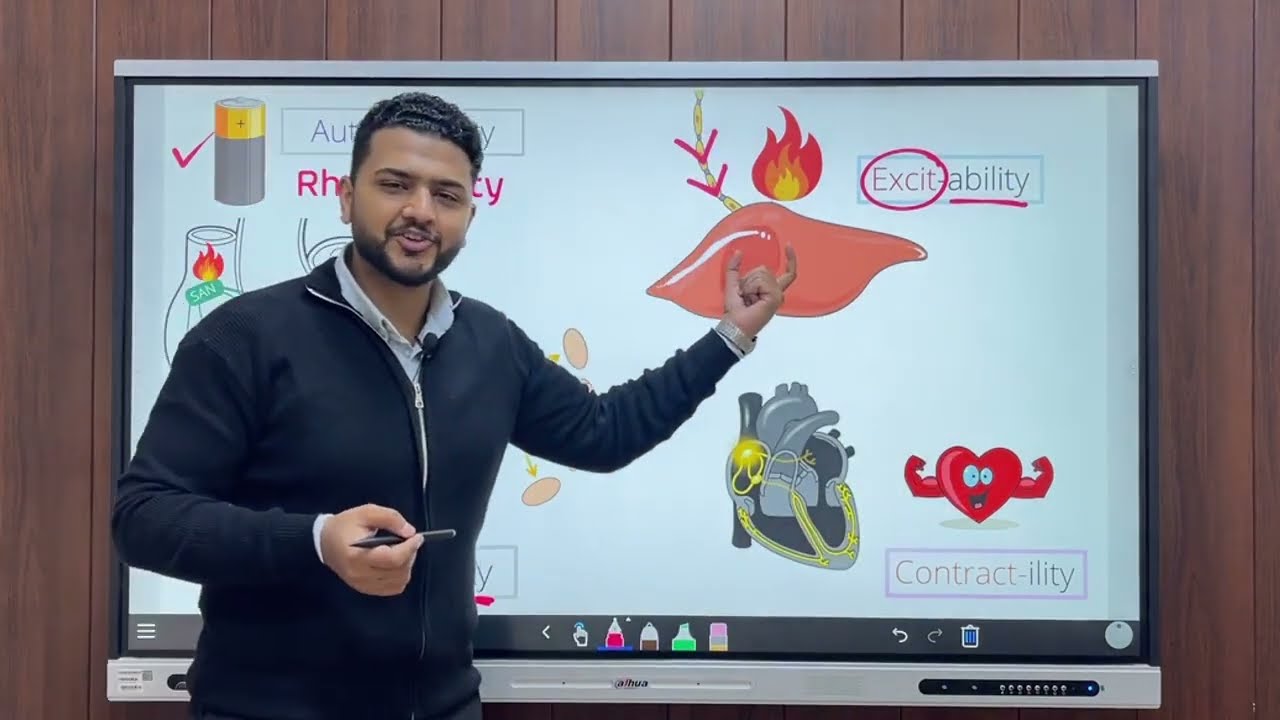 Structure of the heart | تركيب نسيج القلب مع د نجيب الحسيني