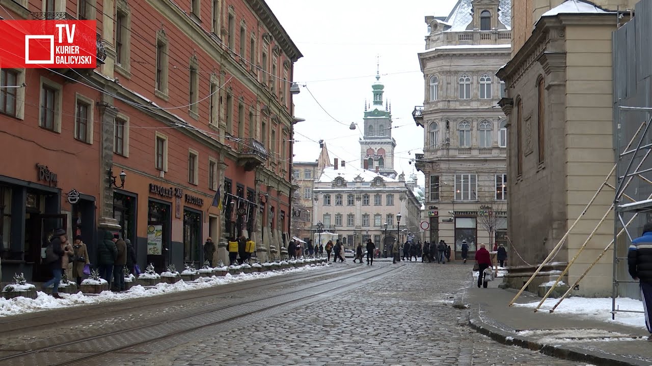 Przedświąteczny Lwów w czasie wojny