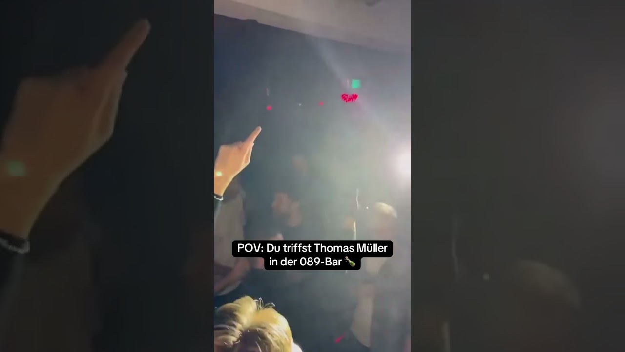 Thomas Müller beim Feiern getroffen! 🤪 