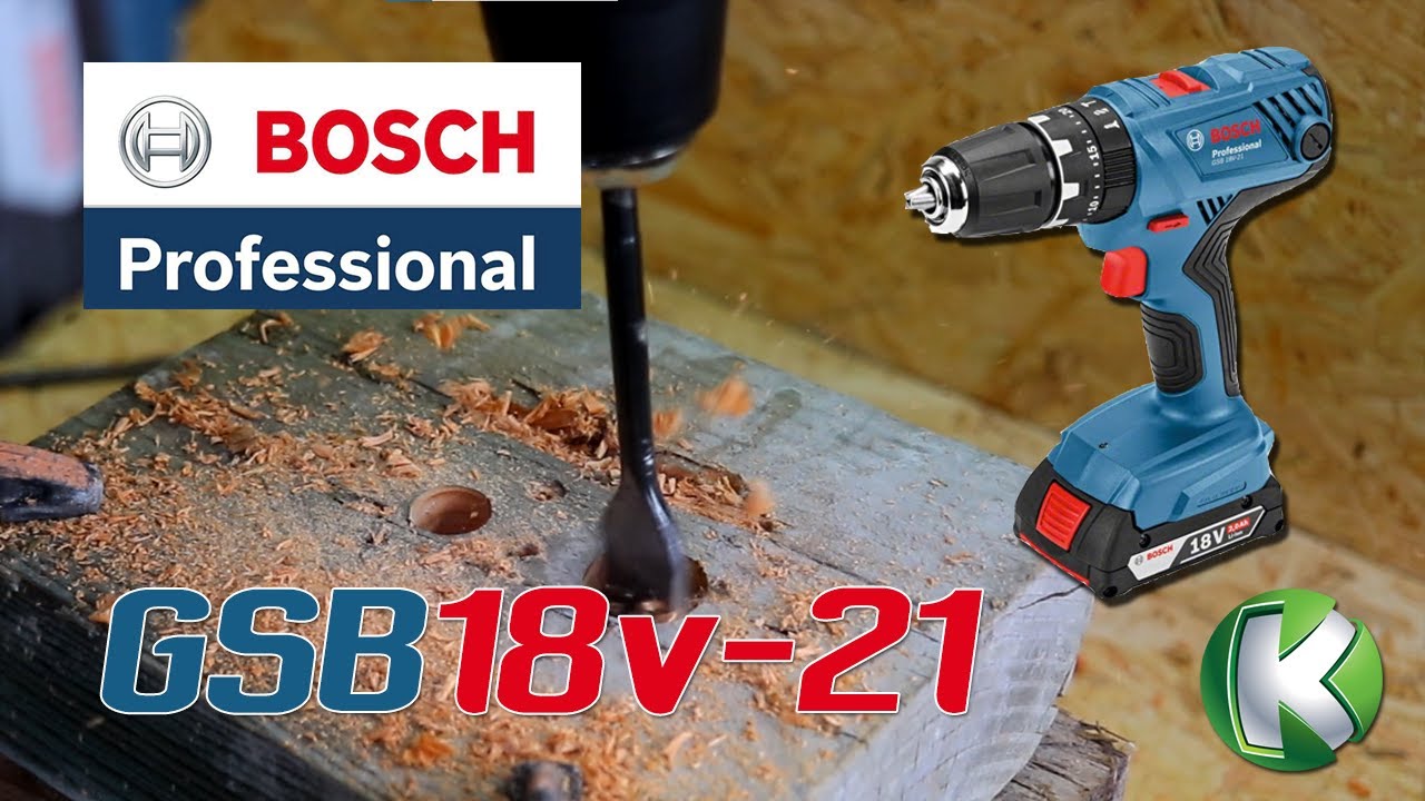 Essai visseuse Bosch Professional GSB 18v-21 ✔️