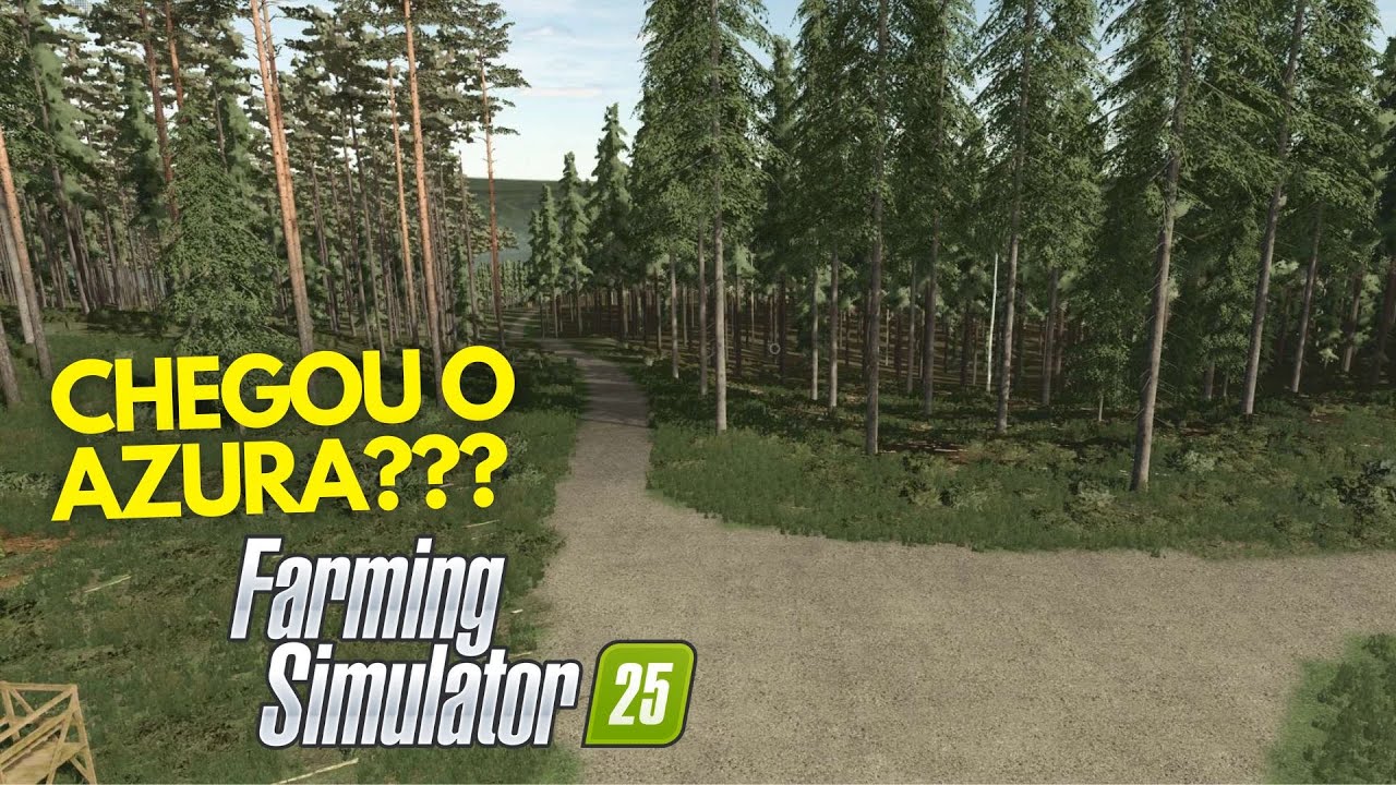 AZURA VOLTOU? O Segredo do Novo Mapa do Farming Simulator 25! APRESENTAÇÃO!
